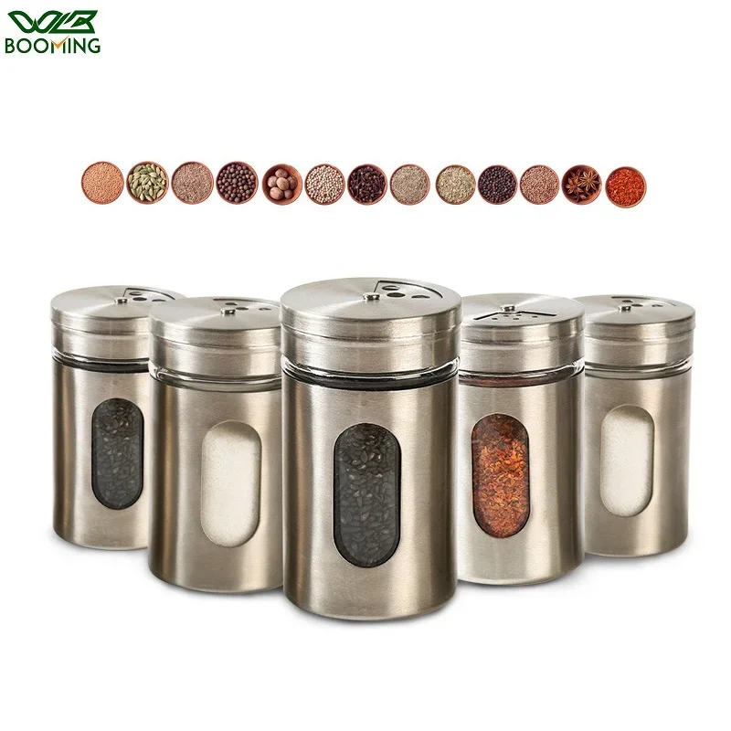 Kitchen Appliances Manufacturers - صندوق تخزين توابل من الفولاذ المقاوم