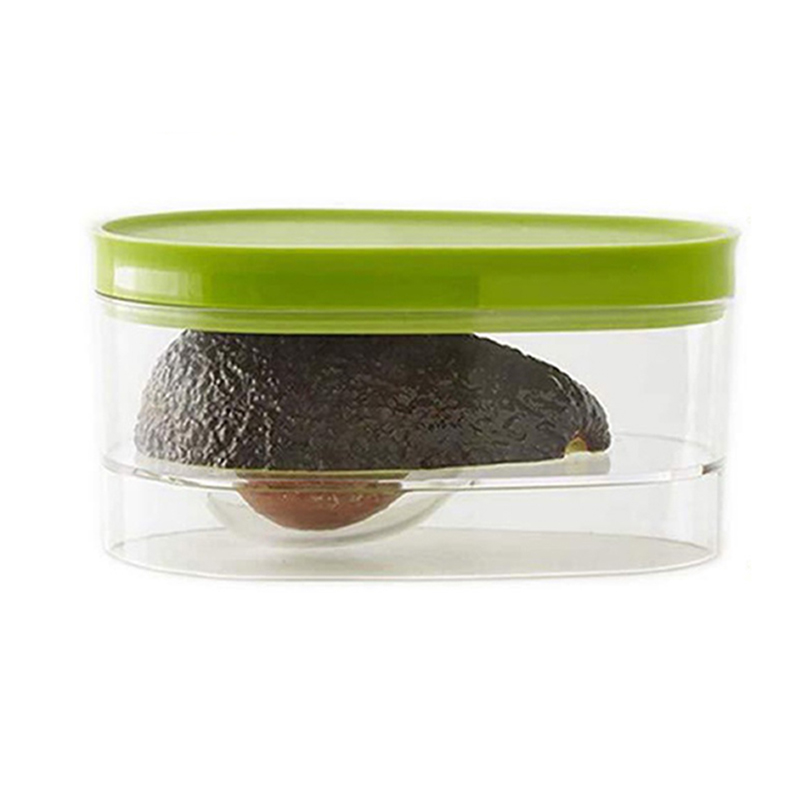 Kitchen Appliances Organizer - صندوق تخزين طعام الأفوكادو، حاوية فواكه