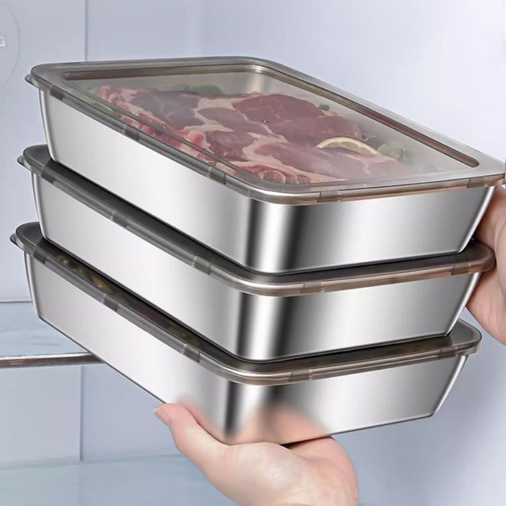 Kitchen Appliances Organizer - صينية تقديم من الفولاذ المقاوم للصدأ