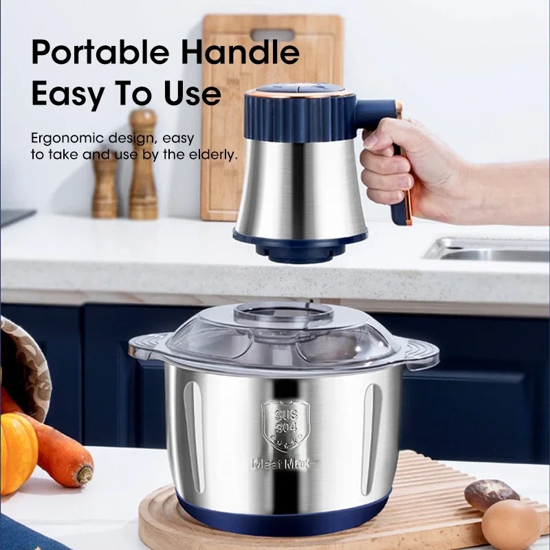 Food Processor Large - مفرمة لحم كهربائية سعة 5 لتر