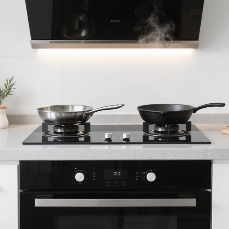 Kitchen Appliances Gas Stove - حصائر موقد الغاز بخمس فتحات، حصائر