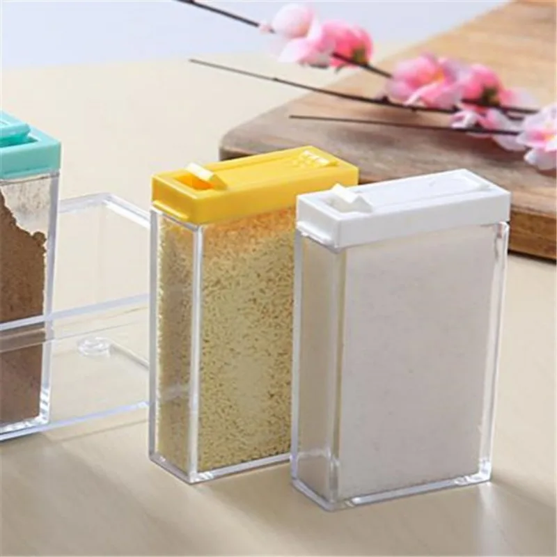 صندوق توابل شفاف بستة شبكات، م - مراجعة Kitchen Appliances Organizer وسعره