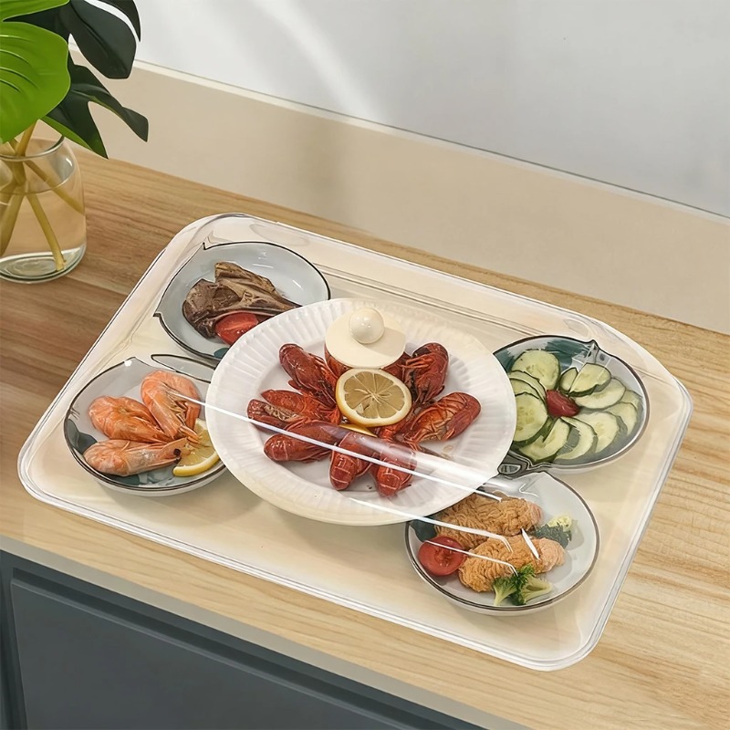 غطاء طعام بلاستيكي قابل لإعادة - مراجعة Kitchen Appliances Organizer وسعره