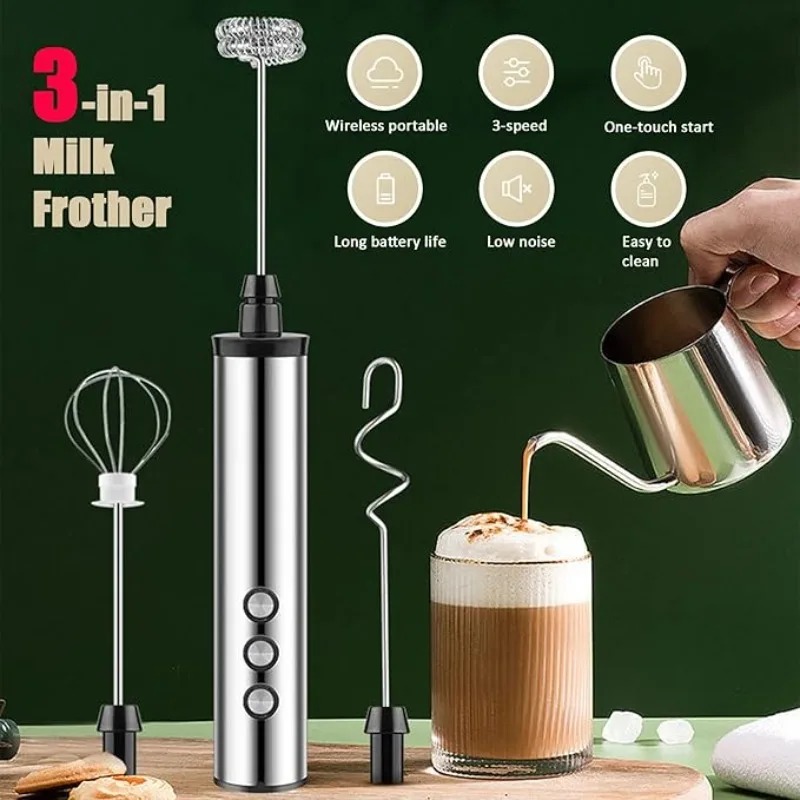 خلاط حليب كهربائي محمول 3 في 1 - مراجعة Kitchen Appliances Unit وسعره