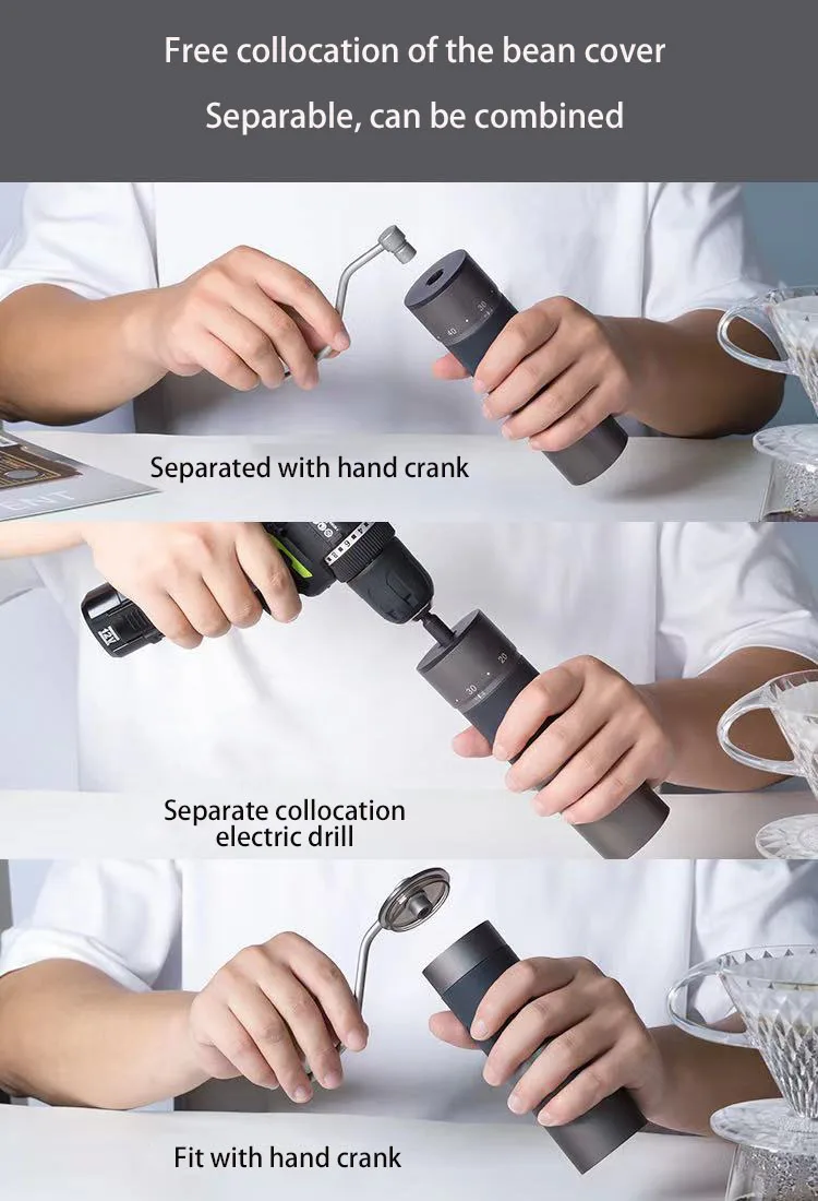 مطحنة قهوة يدوية كينجرايندر من - مراجعة Coffee Grinder Burr وسعره