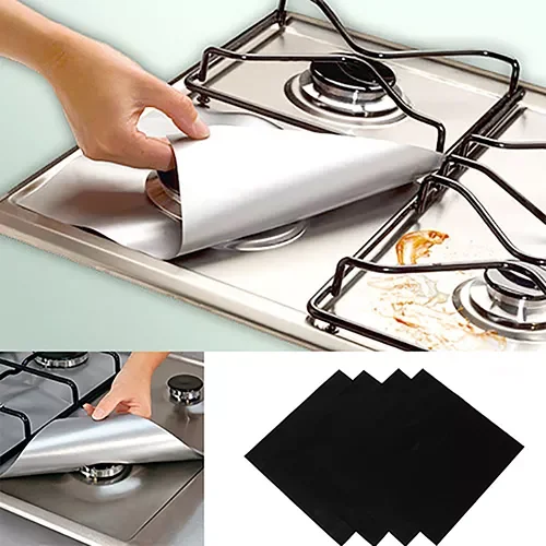 4 قطعة مربع احباط موقد غاز حام - مراجعة Kitchen Appliances Gas Stove وسعره