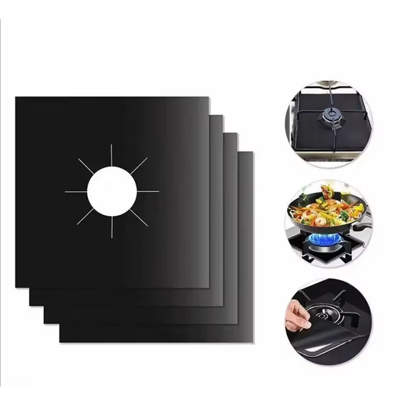 2/4/8 قطع واقي موقد الغاز، غطا - مراجعة Kitchen Appliances Gas Stove وسعره
