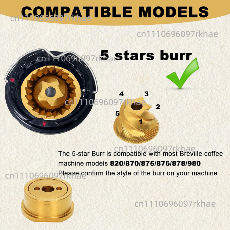 مطحنة قهوة مخروطية بديلة لماكي - مراجعة Coffee Grinder Burr وسعره