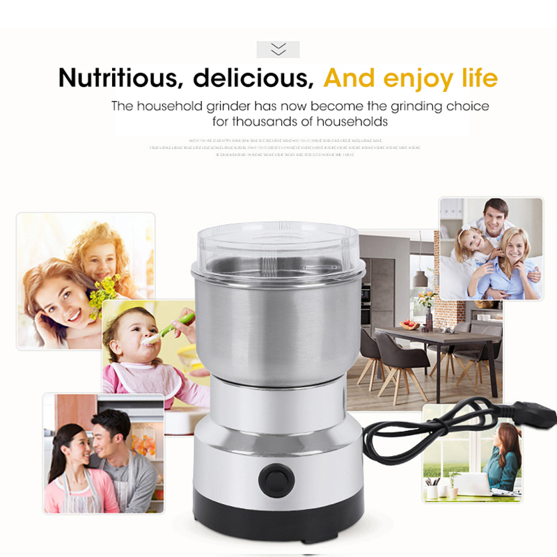 مطحنة كهربائية صغيرة 4 شفرات م - مراجعة Coffee Grinder Burr وسعره