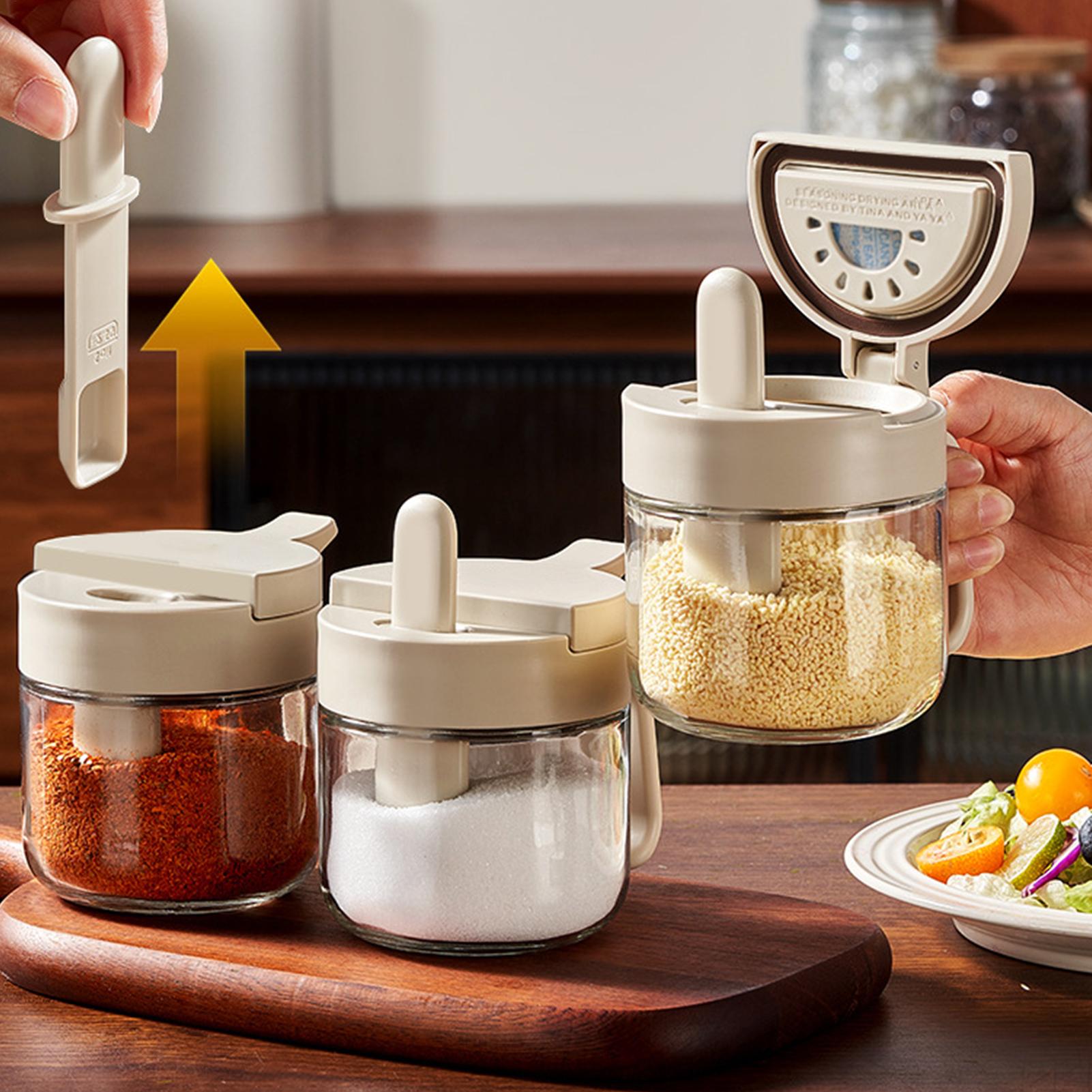 وعاء توابل مانع للتسرب لتخزين  - مراجعة Kitchen Appliances Organizer وسعره
